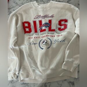 Abercrombie and Fitch Vintage Buffalo Bills Crewneck